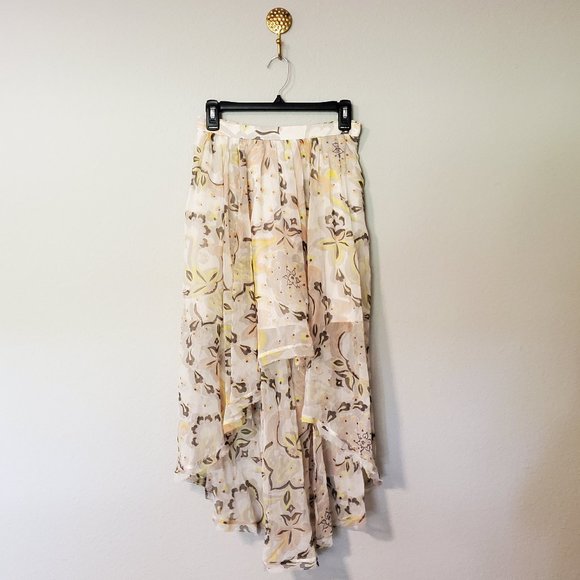 NWOT Free People Falling Skies Maxi Duster Skirt - Picture 3 of 9